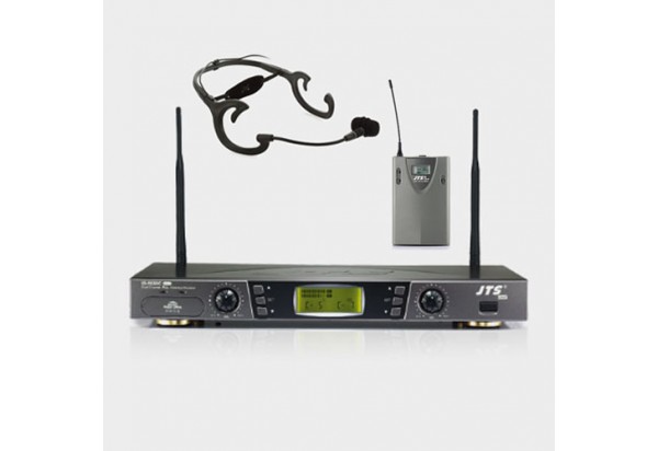 Bộ thu tần số UHF/ 2 Micro không dây trùm đầu US-903DC Pro/PT-920BG+CX-504